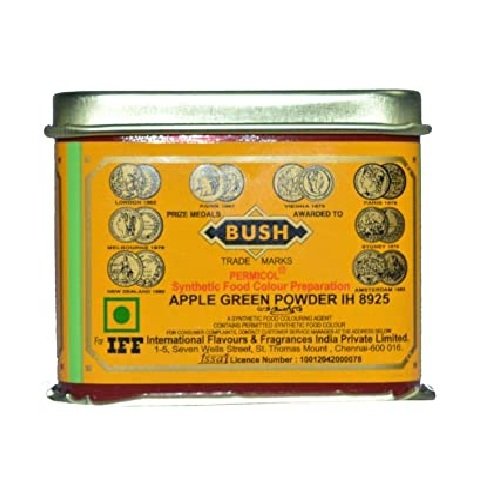 Bush Food Colour - Apple Green - 100 Gms