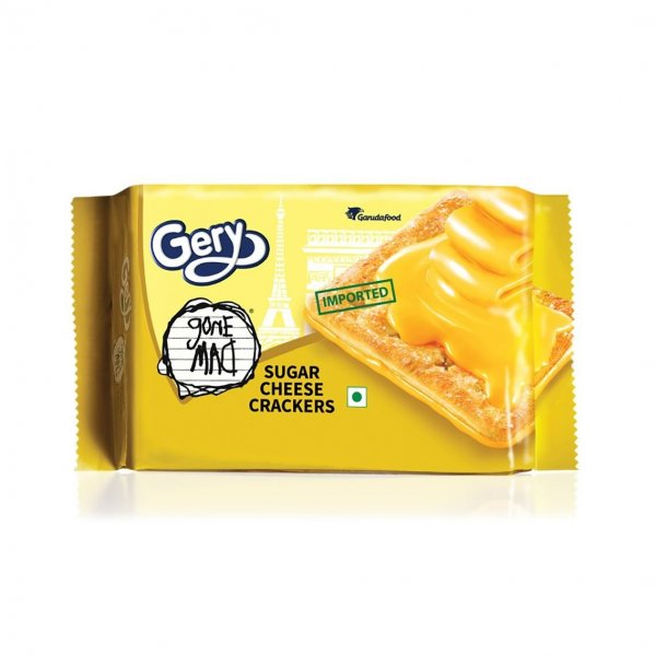 Gery Sugar Cheese Crackers - 126 Gms
