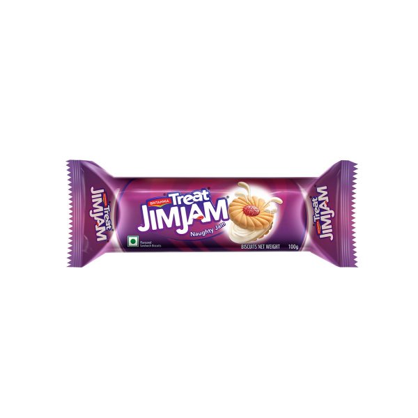 Britannia Treat - Jim Jam Biscuits - 100 Gms