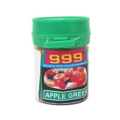 999 Food Colour - Apple Green - 10 Gms