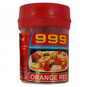 999 Food Colour - Orange Red - 10 Gms