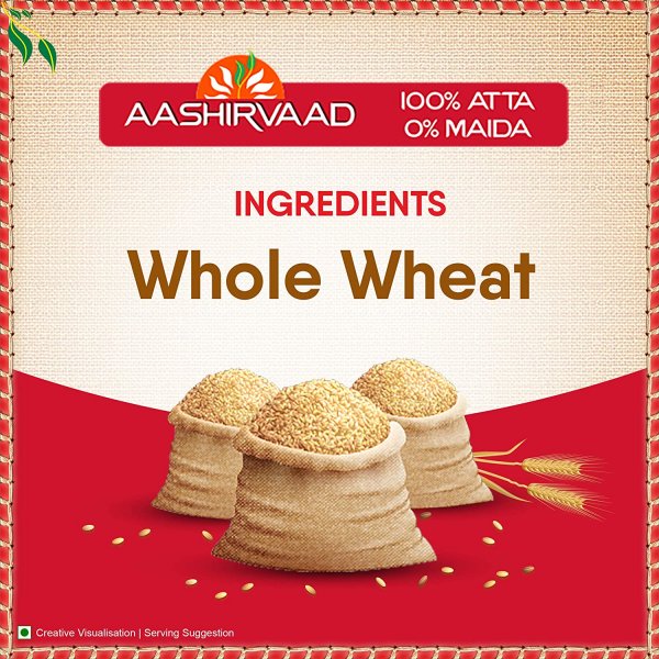 Aashirvaad Atta - Whole Wheat - 5 Kg