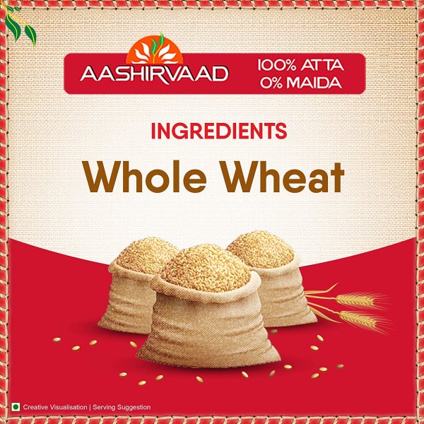 Aashirvaad Atta Whole Wheat 5 Kg