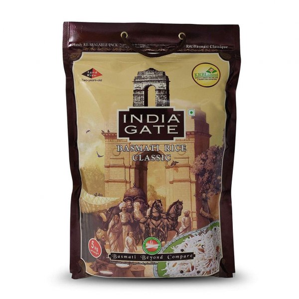 Basmati Rice - India Gate Classic - 5 Kg
