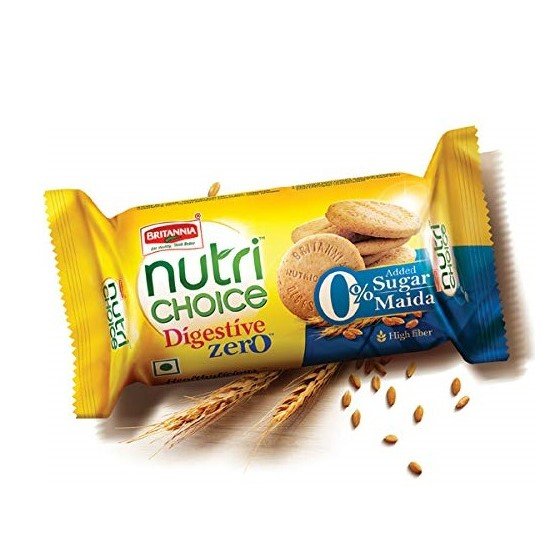 Britannia Nutri Choice Digestive Zero Biscuits - 100 Gms