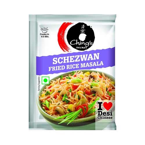 Chings Secret Schezwan Fried Rice Masala - 20 Gms x 2 Pc