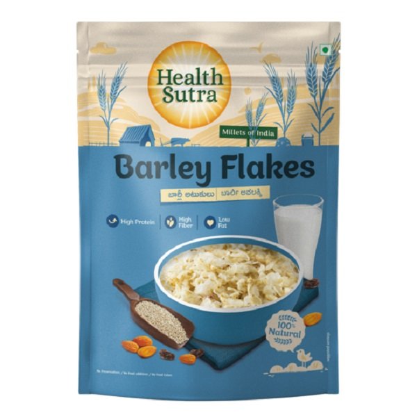 Health Sutra Barley Flakes - 200 Gms | 1 + 1 Offer