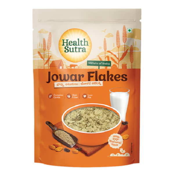Health Sutra Jowar Flakes - 250 Gms | 1 + 1 Offer
