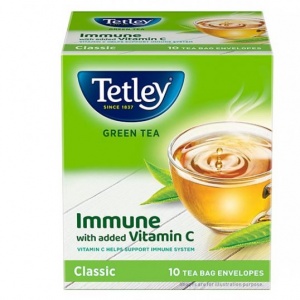 Tetley Green Tea Bags - Classic -  10 Tea Bags