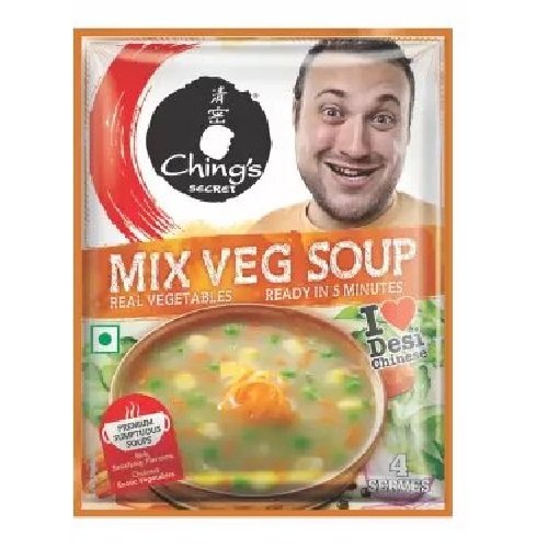 Chings Secret Mix Veg Soup - 55 Gms
