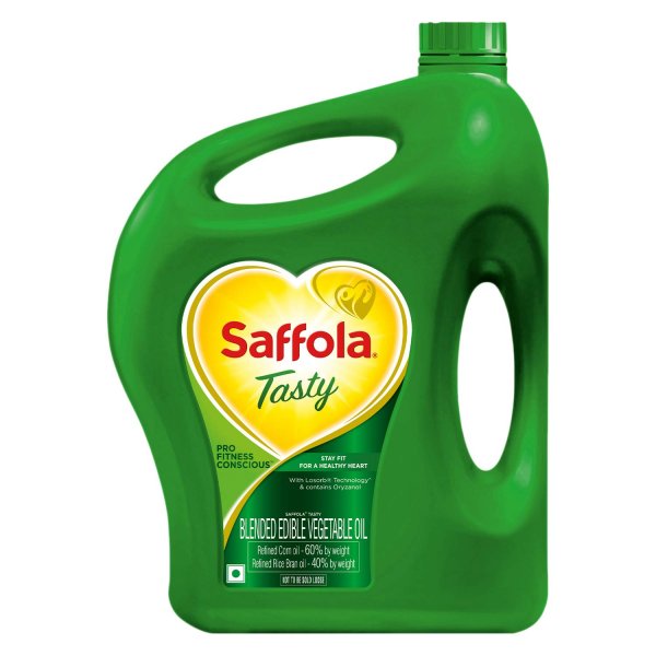 Saffola Tasty - Pro Fitness Conscious Edible Oil - 5 Lt